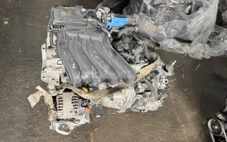Контрактный двигатель HR16 (8 форсунка) Nissan Qashqai; Juke объём 1.6 за 500 000 тг. в Астана