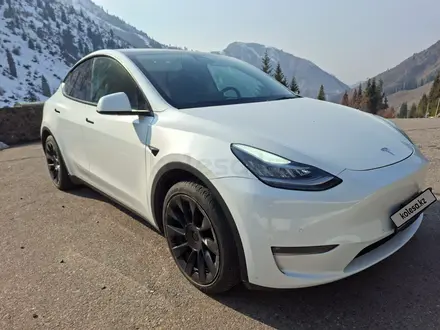Tesla Model Y 2021 года за 13 000 000 тг. в Алматы – фото 3