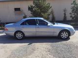 Mercedes-Benz S 320 2001 годаүшін4 500 000 тг. в Шымкент – фото 4