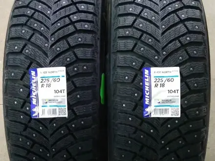 Зимние шипованные шины Michelin X-Ice North 4 225/60 R18 за 125 000 тг. в Караганда – фото 2