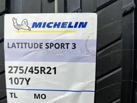 Michelin Latitude Sport 3 275/45 R21 и 315/40 R21үшін1 100 000 тг. в Актобе – фото 2