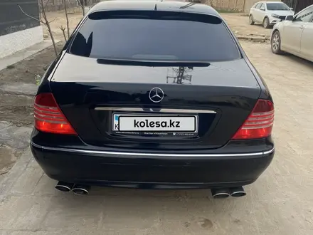 Mercedes-Benz S 350 2002 года за 5 500 000 тг. в Жанаозен – фото 11