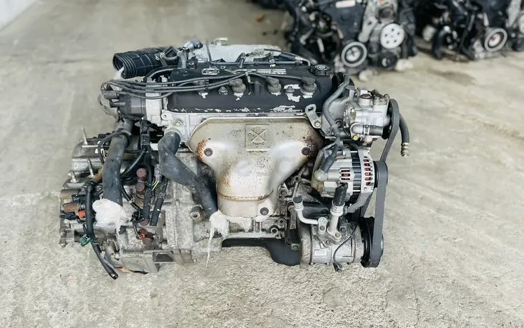 Контрактный двигатель Honda Odyssey f23a объём 2.3Л. Из Японий! за 370 420 тг. в Астана