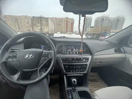 Hyundai Sonata 2017 года за 5 200 000 тг. в Астана – фото 8
