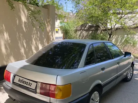 Audi 80 1990 года за 780 000 тг. в Тараз