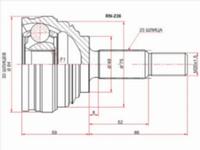 Шрус, граната наружняяүшін10 850 тг. в Алматы