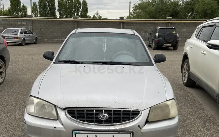 Hyundai Accent 2003 года за 2 000 000 тг. в Актобе