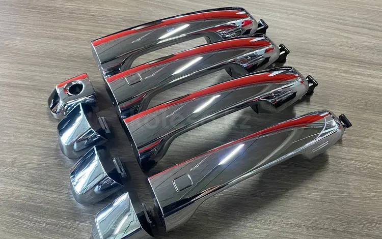 Хромированные ручки для Toyota Land Cruiser 200 за 55 000 тг. в Астана