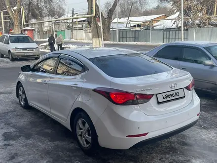 Hyundai Elantra 2014 года за 6 000 000 тг. в Алматы – фото 4