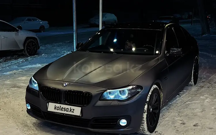 BMW 520 2015 годаүшін12 500 000 тг. в Караганда