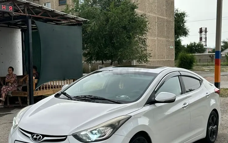 Hyundai Elantra 2014 годаүшін6 000 000 тг. в Тараз
