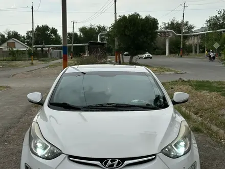 Hyundai Elantra 2014 года за 6 000 000 тг. в Тараз – фото 2