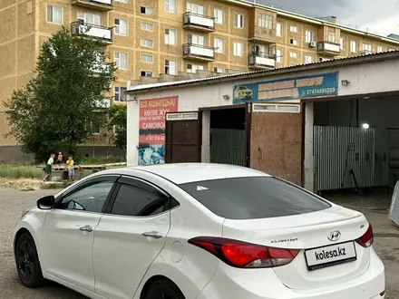 Hyundai Elantra 2014 года за 6 000 000 тг. в Тараз – фото 4