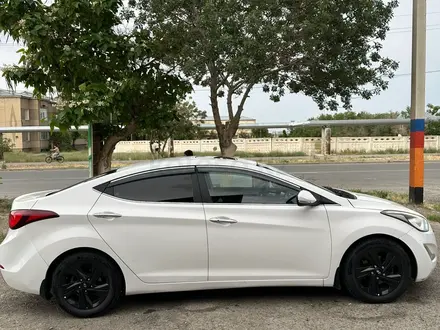 Hyundai Elantra 2014 года за 6 000 000 тг. в Тараз – фото 7