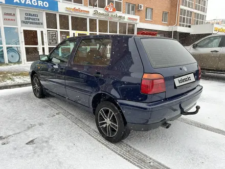 Volkswagen Golf 1996 года за 1 670 000 тг. в Кокшетау – фото 7