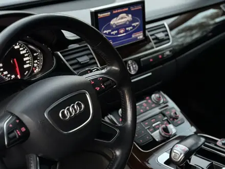Audi A8 2014 годаүшін13 000 000 тг. в Алматы – фото 9