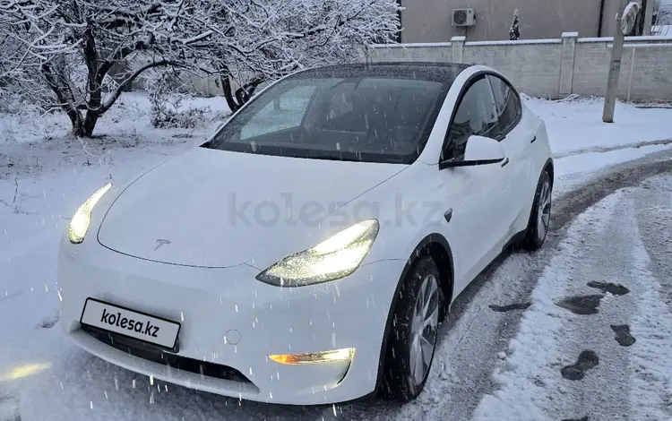 Tesla Model Y 2021 года за 15 000 000 тг. в Алматы