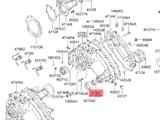 Сальник хвоставика раздатки Mitsubishi Pajero Montero Sport Delica за 3 500 тг. в Алматы – фото 3