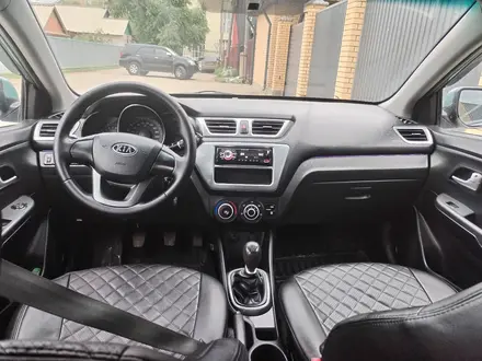 Kia Rio 2012 года за 2 585 000 тг. в Актобе – фото 9