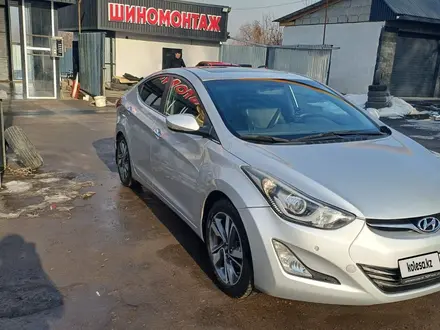 Hyundai Elantra 2015 года за 6 300 000 тг. в Алматы – фото 17