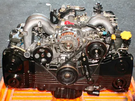 Subaru Двигатель EJ25 — 2.5L EJ20 с Акпп автомат коробка за 170 000 тг. в Тараз – фото 5