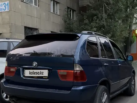 BMW X5 2002 года за 4 800 000 тг. в Алматы – фото 4