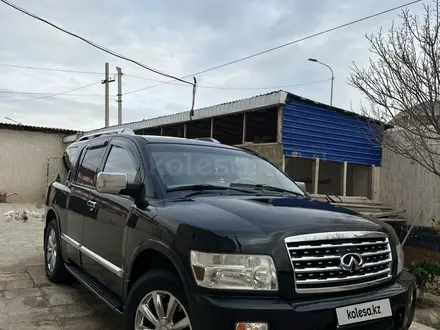 Infiniti QX56 2007 года за 8 500 000 тг. в Жанаозен – фото 3