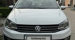 Volkswagen Polo 2019 года за 6 900 000 тг. в Алматы – фото 2