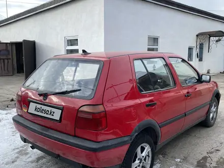 Volkswagen Golf 1995 года за 2 100 000 тг. в Тараз – фото 3