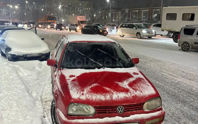 Volkswagen Golf 1992 года за 700 000 тг. в Астана