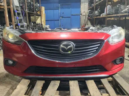 МОРДА НОУСКАТ ПЕРЕДНИЙ БАМПЕР ФАРЫ КАПОТ КРЫЛО MAZDA 6 GJ за 450 000 тг. в Тараз