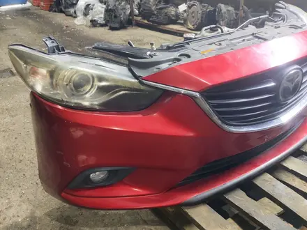 МОРДА НОУСКАТ ПЕРЕДНИЙ БАМПЕР ФАРЫ КАПОТ КРЫЛО MAZDA 6 GJ за 450 000 тг. в Тараз – фото 3