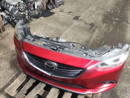 МОРДА НОУСКАТ ПЕРЕДНИЙ БАМПЕР ФАРЫ КАПОТ КРЫЛО MAZDA 6 GJ за 450 000 тг. в Тараз – фото 4