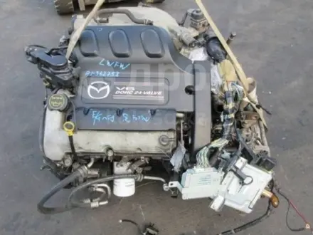 Двигатель на mazda MPV 2001 год 3 л. Мпв за 275 000 тг. в Алматы – фото 4
