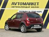 Renault Sandero Stepway 2013 года за 3 400 000 тг. в Тараз – фото 5