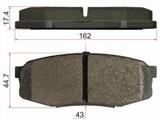 Колодки тормозные задние за 13 850 тг. в Шымкент