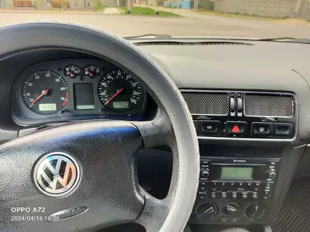 Volkswagen Jetta 2001 года за 1 900 000 тг. в Уштобе – фото 11