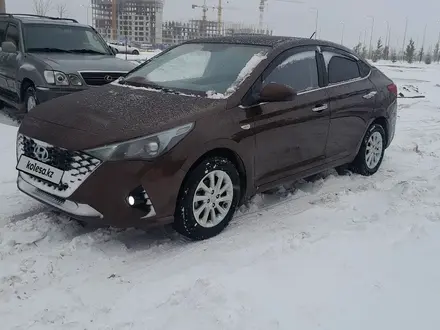 Hyundai Accent 2021 года за 7 400 000 тг. в Астана