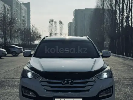 Hyundai Santa Fe 2014 года за 9 000 000 тг. в Шымкент – фото 2