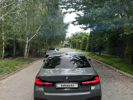 BMW 530 2021 года за 27 500 000 тг. в Шымкент – фото 9