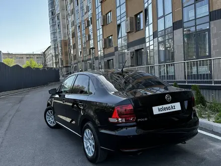 Volkswagen Polo 2015 года за 5 900 000 тг. в Алматы – фото 11