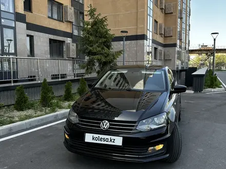 Volkswagen Polo 2015 года за 5 900 000 тг. в Алматы – фото 3