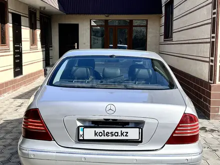 Mercedes-Benz S 320 2001 года за 2 700 000 тг. в Алматы – фото 4