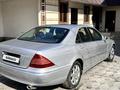 Mercedes-Benz S 320 2001 годаүшін2 700 000 тг. в Алматы – фото 5