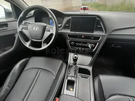 Hyundai Sonata 2016 года за 6 670 000 тг. в Астана – фото 6