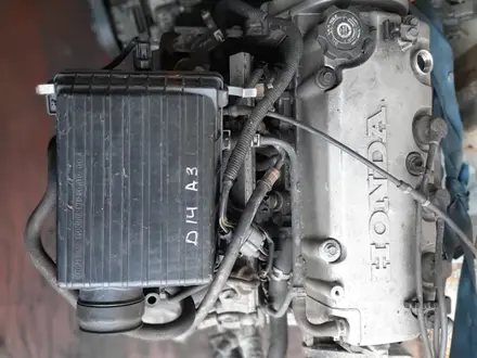 Контрактный двигатель 1.4 d14 d14a3 Honda Civic за 160 000 тг. в Семей – фото 2