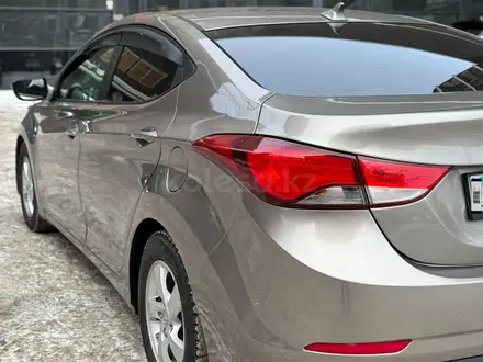 Hyundai Elantra 2014 года за 5 400 000 тг. в Астана – фото 9