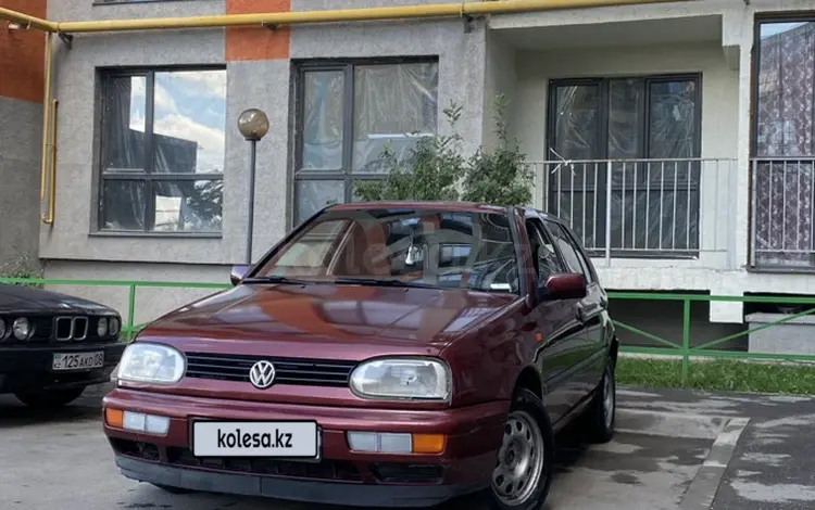 Volkswagen Golf 1993 года за 1 000 000 тг. в Алматы