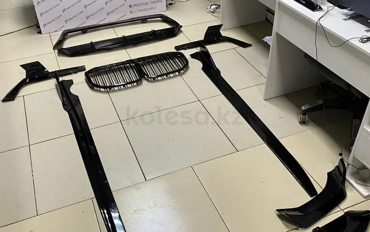 Комплект накладок на BMW X7 (G07) 2019-22 дизайн BLACK KNIGHT (FULL) за 230 000 тг. в Астана