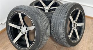 Диски Vossen R18 + резина Goodyear 245/45 R18 за 230 000 тг. в Караганда